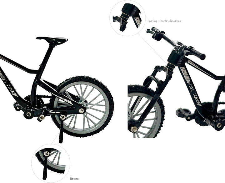 BMX Finger Bikes 3-Pack Metal Mini BMX Bicycle Toys for Collectors, Kids Toys for Creative Game Favors Gifts