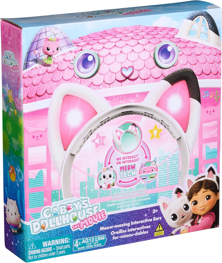 : the Movie, Meow-Mazing Interactive Ears, Headband with Lights, Sounds & 3 Modes of Play, Kids Toys for Girls & Boys Ages 3 and Up