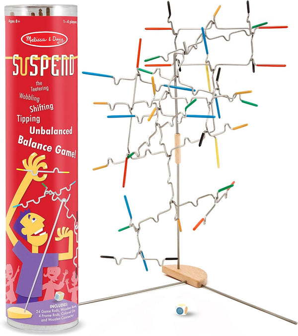 Suspend Family Game (31 Pcs) - Wire Balance Game, Family Game Night, Family Activities, Games for Kids Ages 8+