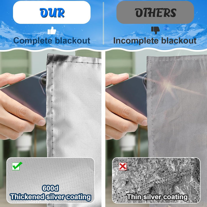 2Pcs Baby Car Seat Sun Shade Cover,Infant Car Seats Heat Protector,Baby Travel Accessories to Keep Toddler Seats at Cool Temperature,Carseat Cooler Cover UV Protection from Heat/Sun for Babies Seat