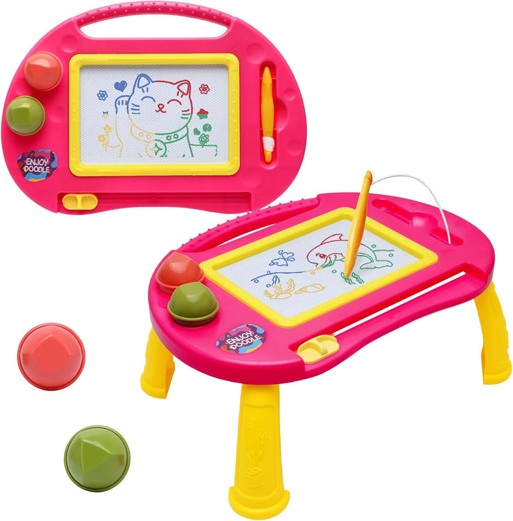 Toddler Toys,Toys for 1-2 Year Old Girls,Magnetic Drawing Doodle Board for Kids Toy,Educational Learning Baby Toy for 18 Months 1 2 3 Year Old Girl Boy Birthday Easter Gifts,Arts and Crafts