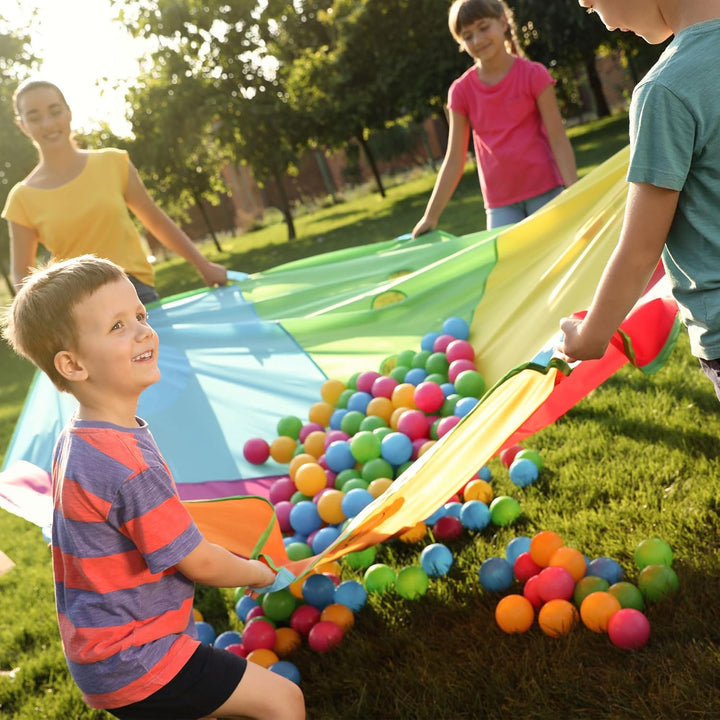 Play Pit Balls, Kids Plastic Toy Balls for Playpen, Bounce House, or Pool