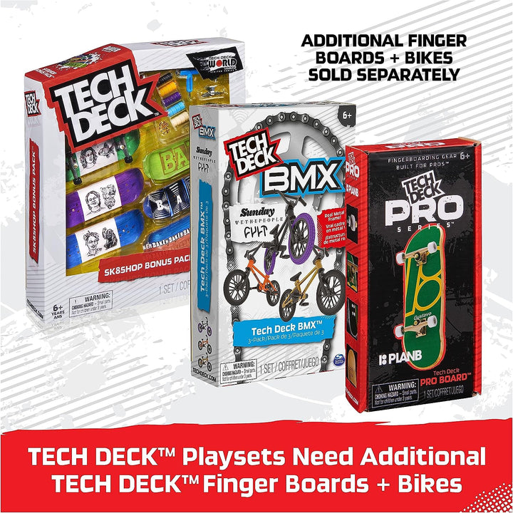 , Nyjah Skatepark X-Connect Park Creator, Massive Customizable Skatepark Ramp Set with Exclusive Fingerboard, Kids Toy for Ages 6 and Up