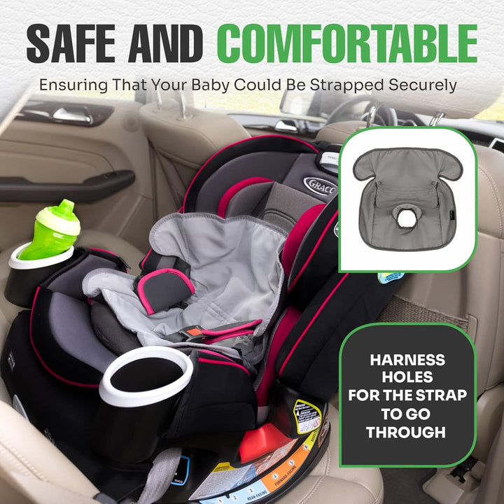 Child Car Seat Saver Waterproof Liner 100% Leak Free Pad for Baby Stroller, Piddle Pad for Potty Training Toddlers, Car Seat Liner with anti Slip Vinyl Backing