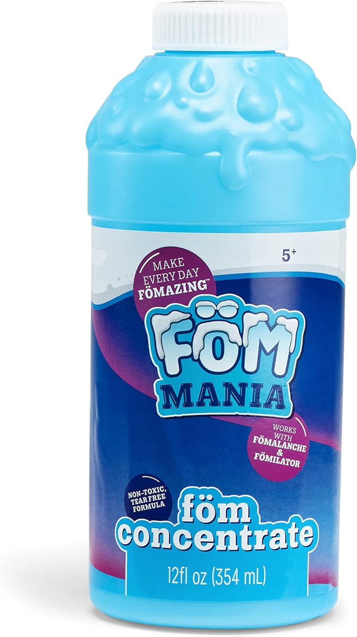 Foam Refills|Non Toxic Tear Free Formula| Amazon Exclusive 4 Pack Includes 48Oz of Foam Concentrate|Refills Fomilator 24X and Fomalanche 16X|For Parties, Birthdays, Outdoor Fun , Blue