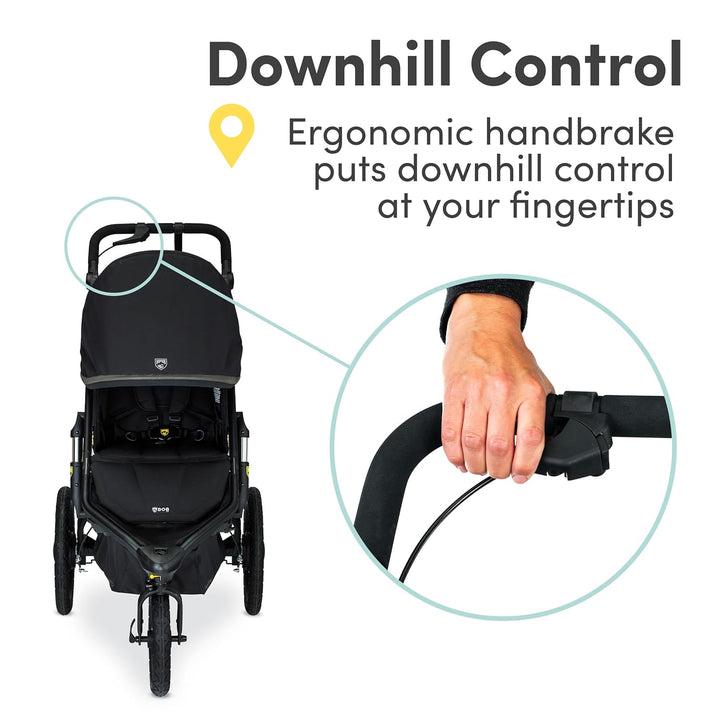 Alterrain Pro Jogging Stroller, Black