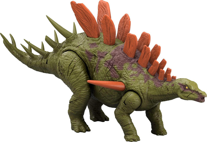 Jurassic World Dinosaur Toys with Roar Sound & Attack Action, Wild Roar Posable Figures, Physical & Connected Digital Play