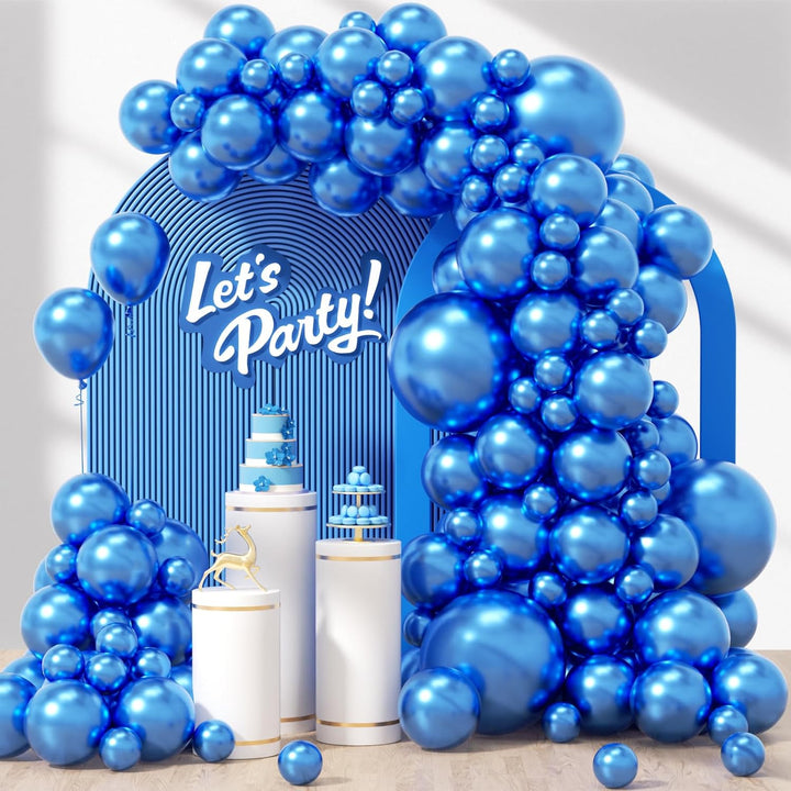 120Pcs Clear Balloons, 18 12 10 5 Inch Transparent Balloons Different Sizes Clear Balloon Garland for Baby Shower Wedding Bridal Shower Birthday Party Decorations