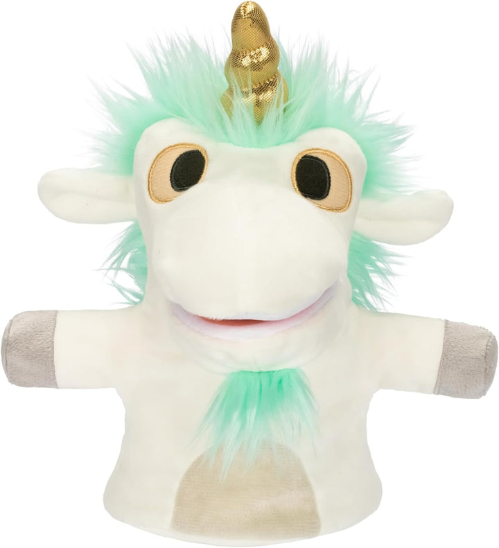 Unicorse & Bob Bilby Hand Puppet Plush 2-Pack – 8-9” Soft Deluxe Fabric, Embroidered Details, Perfect for Toddler Hands, Imaginative Play, Official  Toys, Amazon Exclusive