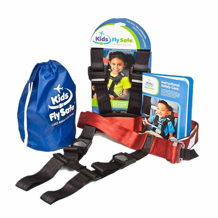 Cares Airplane Safety Travel Harness for Kids - Toddler Travel Restraint - Provides Extra Safety for Children on Flights - Light Weight, Portable, Easy to Store and Installs in Minutes.