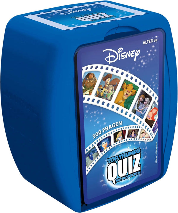 Quiz Disney Classics – the Game Tests Your Knowledge with 500 Questions about Disney Movies; Trivia Game; Group Game; Card Game; Family Game (English Language Not Guaranteed)