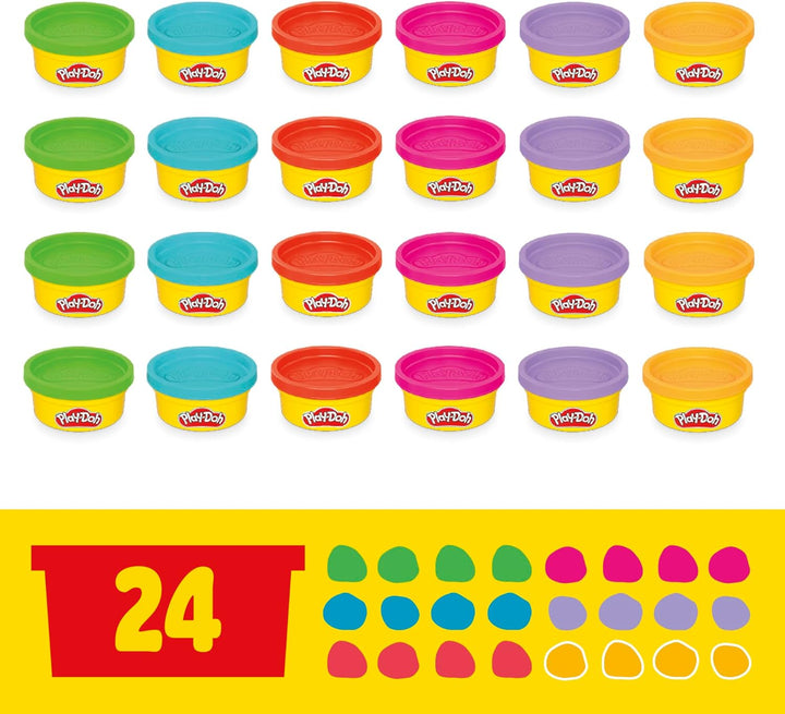 Party Favor Pack, Bulk 24 Pack of Modeling Compound with Cutters, Classroom Supplies for Arts & Crafts, Back to School Gifts & Prize Toys for Kids, Ages 3+ (Amazon Exclusive)
