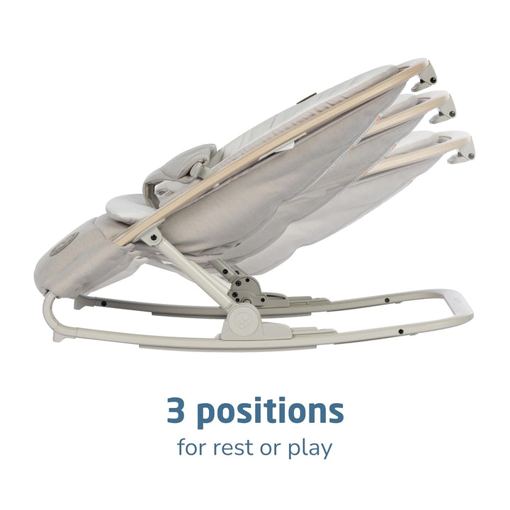 Kori 2-In-1 Baby Bouncer Seat for Infants, Baby Rocker Chair, Portable Baby Bouncer, Classic Oat