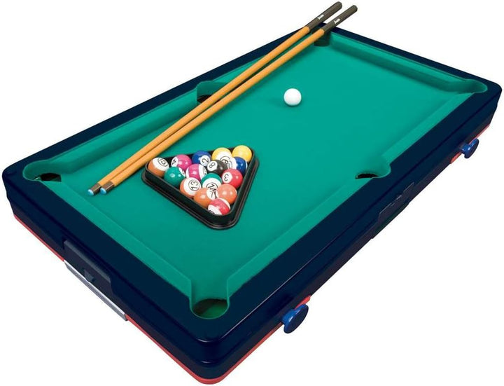 Table Top Game Set - 5-In-1 Sports Center Indoor Game - Tabletop Soccer, Basketball, Hockey, Bowling + Pool