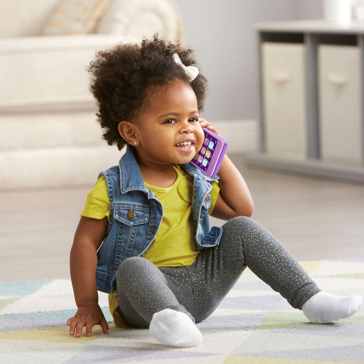 Chat and Count Emoji Phone, Purple