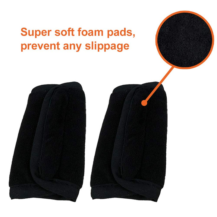 Car Seat Straps Shoulder Pads for Baby Kids, Super Soft Seat Belt Covers for All Car Seats/Pushchair/Stroller/High Chair