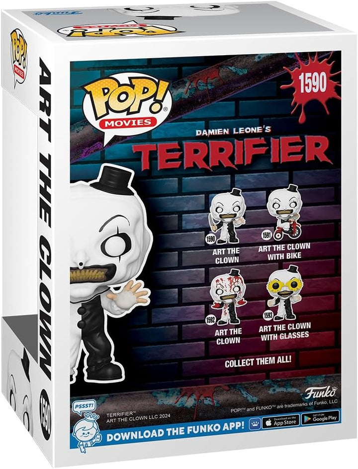 POP! Movies: Terrifier - Art the Clown - Collectable Vinyl Figure - Gift Idea - Official Merchandise - for Kids & Adults - Horror Fans - Model Figure for Collectors and Display