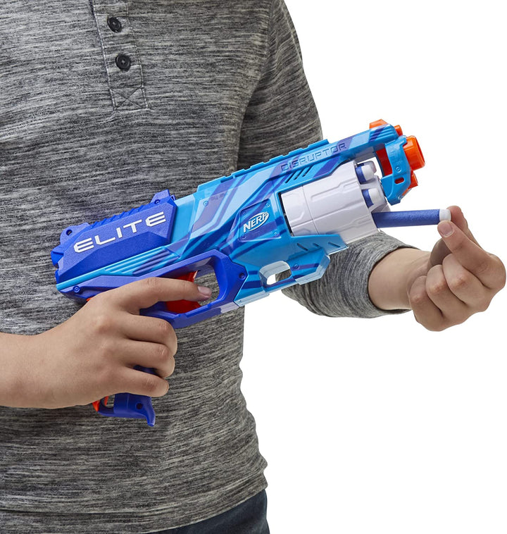 Elite Disruptor Blaster Reflex, Slam Fire, Blue (Amazon Exclusive)