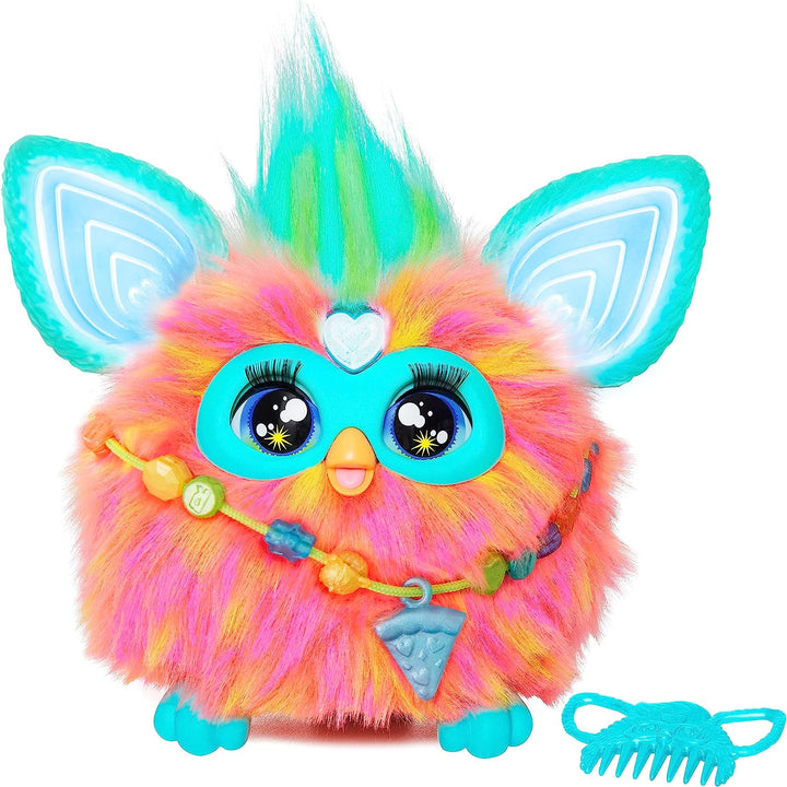 Purple, 15 Fashion Accessories, Interactive Plush Toys for 6 Year Old Girls & Boys & Up, Voice Activated Animatronic