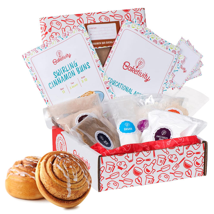 Pretzel Making Kit - Real Cooking Set for Kids Ages 5-12+ with Recipe and Ingredients - Kids Baking Set for Girls & Boys - Great Gift for Family Bonding