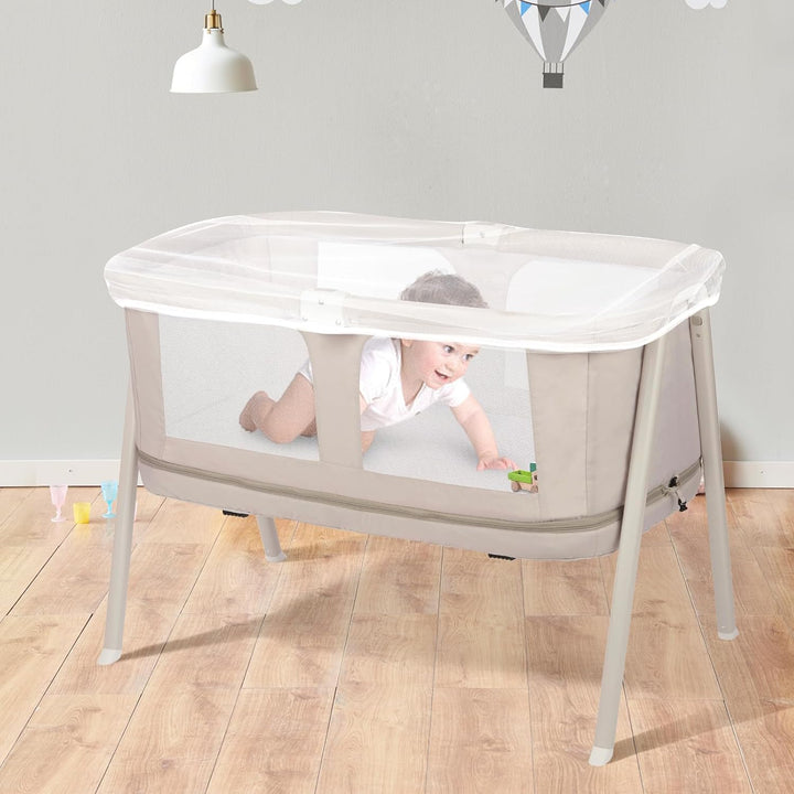 Baby Mosquito Net for Stroller, Perfect Bug Net for Strollers, Bassinets, Cradles, Playards, Pack N Plays and Portable Mini Crib, Baby Insect Netting Cover, White