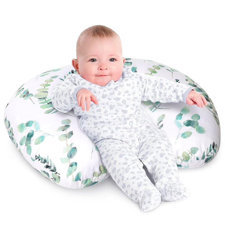 Nursing Pillow, Breast Feeding Pillows for Mom, Butterfly Soft Cover with Breathable Filling, Feeding Support Pillow for 0-12 Months, Multifunctional Support Cushion for Travel