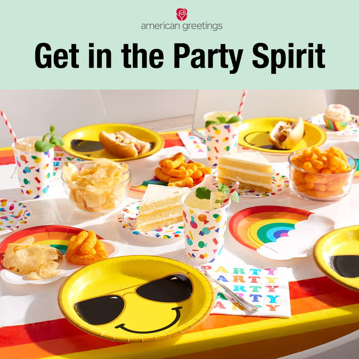 Tropical Luau Party Supplies for Bbqs and All Summer Parties, Dinner Plates (36-Count)