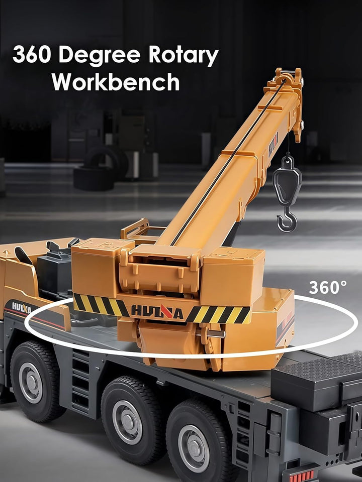 1/50 Scale Autocrane Toys, Crane Truck Construction Vehicle, Alloy Boom Truck Engineering Car Models, Great Gifts, Collections, Cake Toppers, Room Decoration for Kids