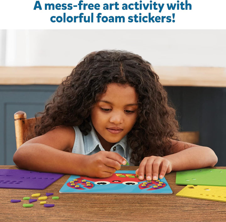 Foam Sticker Art Activity - under the Ocean, Mess-Free Fun for Kids, 800+ 3D Foam Stickers, DIY Felt Craft Kits, Gifts for Girls & Boys Ages 3, 4, 5, 6, 7