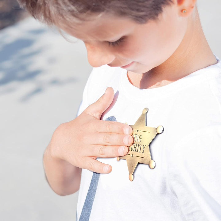 Ring Security Badge Metal Ring Bearer Gift Wedding Accessories for Party, Rehearsal, Kids, Boys, Wedding Souvenirs