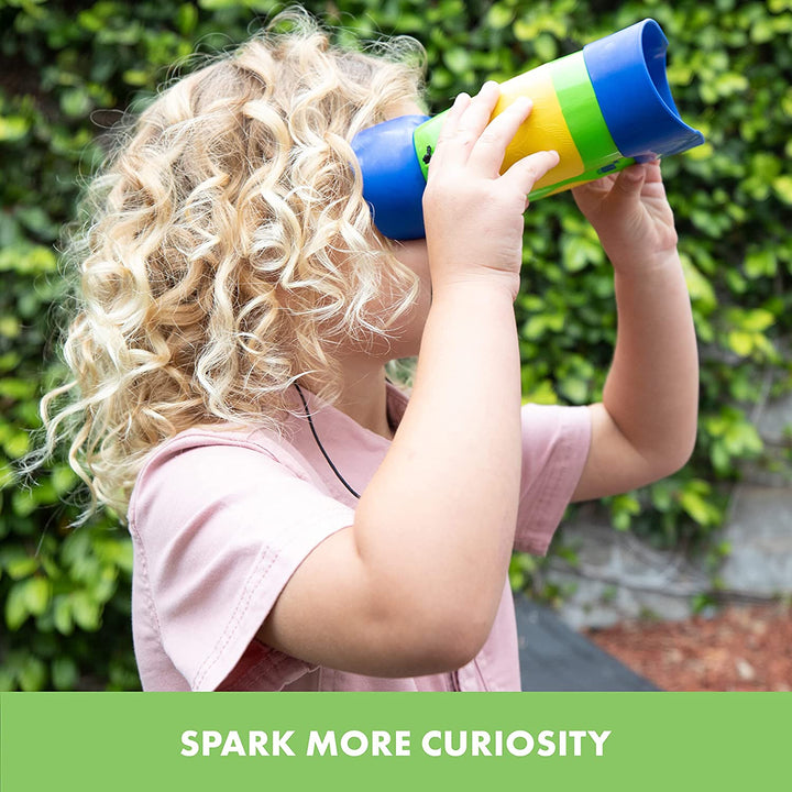 Geosafari Jr. Kidnoculars, Binoculars for Toddlers & Kids, Easter Basket Stuffers for Kids, Gift for Toddlers Ages 3+