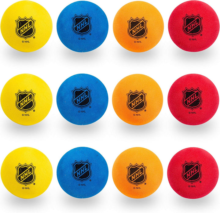 Franklin NHL Foam Mini Hockey Balls -12 Pack