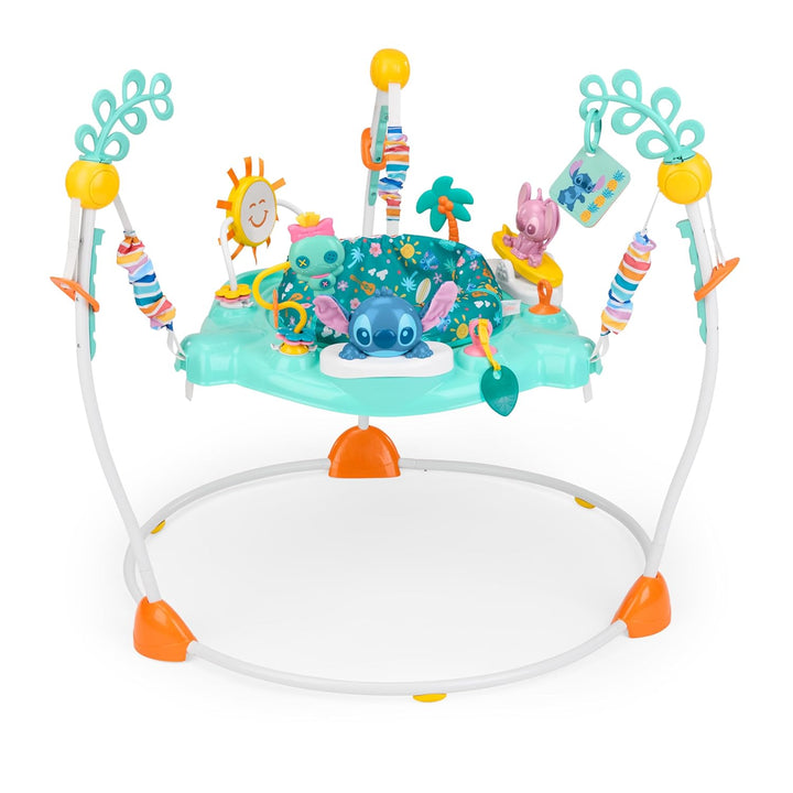 Disney Baby Finding Nemo Sea of Activities Baby Activity Center Jumper with Interactive Toys, Lights, Songs & Sounds, 6-12 Months (Blue)