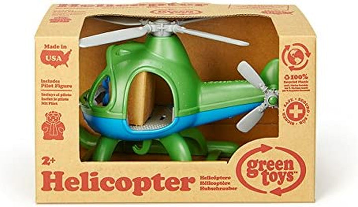 Helicopter, Green/Blue