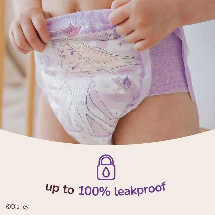 Girls' Skin Essentials Potty Training Pants, Training Underwear, 3T-4T (32-40 Lbs), 68 Ct