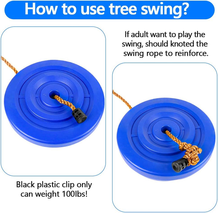Zip Line Kits for Backyard 98FT, Zip Lines for Kid and Adult, Included Swing Seat, Ziplines Brake, and Steel Trolley, Outdoor Playground Equipment