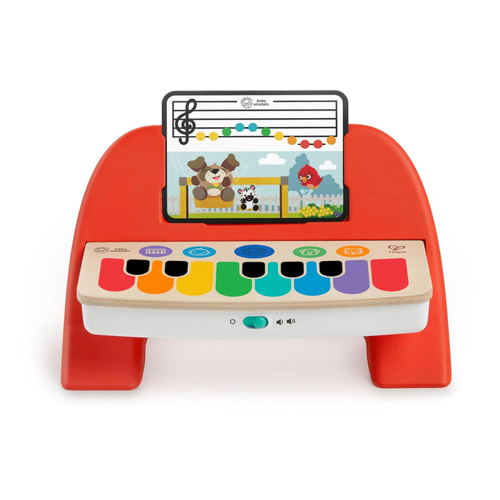 and Hape Magic Touch Wooden Toy Piano, Montessori Musical Learning Toy for Babies and Toddlers 6Mo+