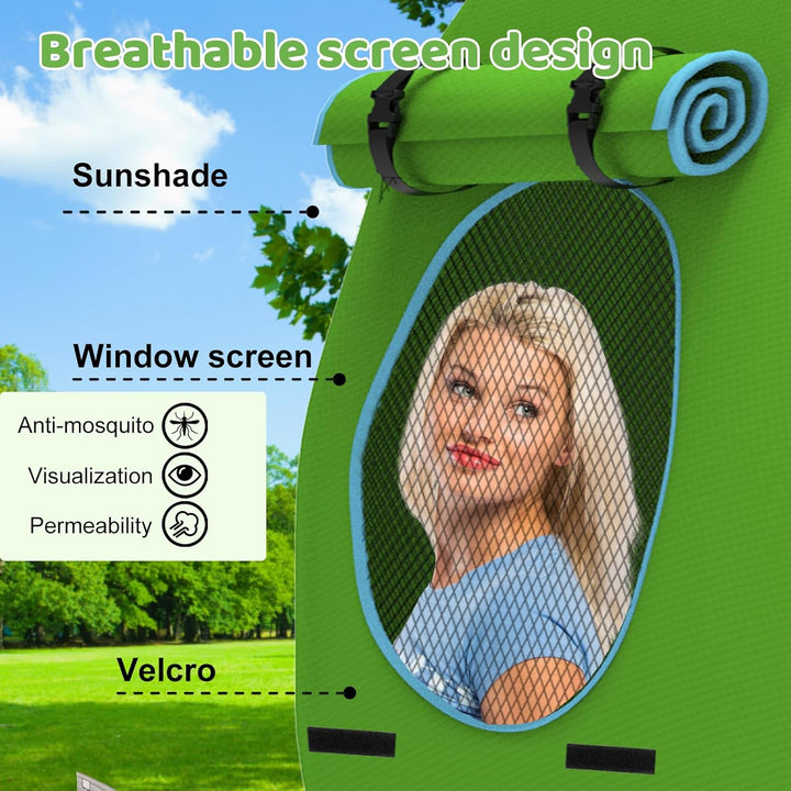 Tent for round Trampoline 14FT (Tent Only), Trampoline Shade Cover (Batteries Not Included)