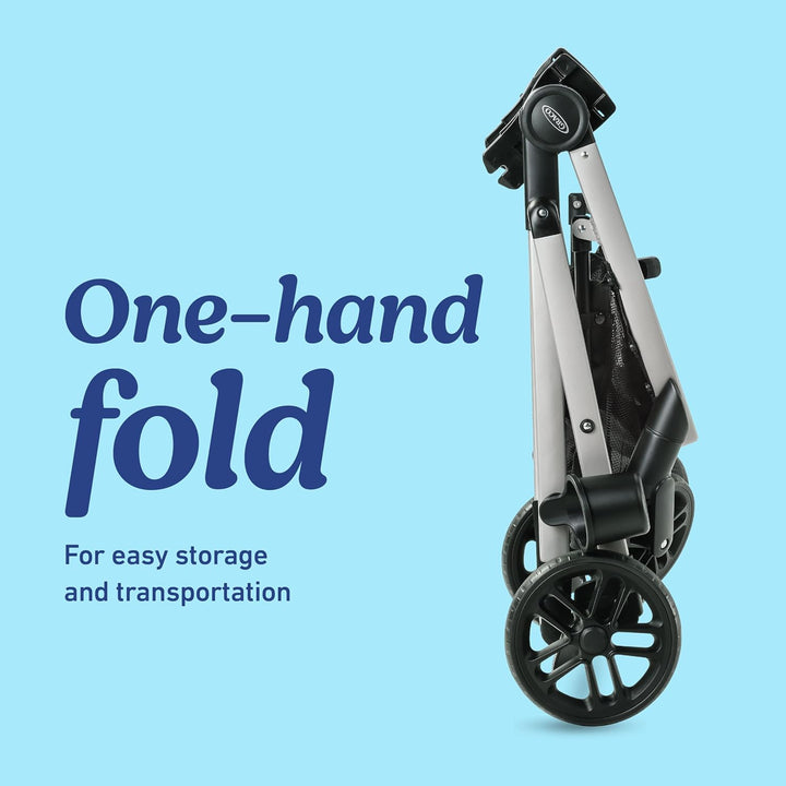 Modes Pramette Travel System | Stroller & Car Seat Combo | 3-In-1 Stroller Modes | Includes  Snugride 35 Infant Car Seat | Ellington