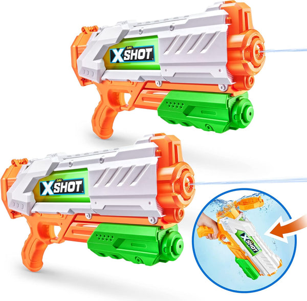 Medium Water Blaster (2 Pack) - Fast-Fill Watergun, Fills in 1 Second!