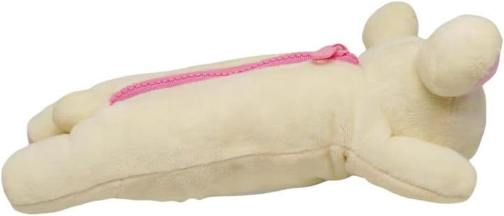 Cute Korilakkuma Plush Pen Bag Birthday Gift (White), BA-002