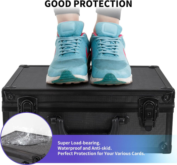 Toploader Storage Box for 3" X 4" 35Pt Rigid Card, Top Loader Card Storage Hard Case, Sports Card Storage Boxes for Trading Cards, Top Loaders Holder (Holds 600+ Toploaders)