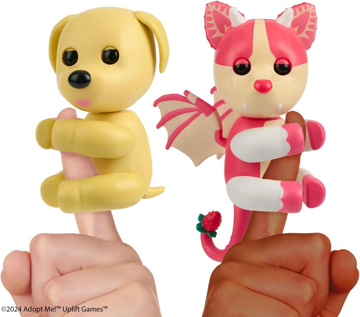 Adopt Me! X, Adopt Me! Strawberry Shortcake Bat Dragon, Legendary Interactive Pet with 40+ Sounds & Reactions (Ages 5+)