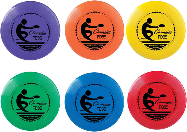 Competition Plastic Discs, Assorted Color