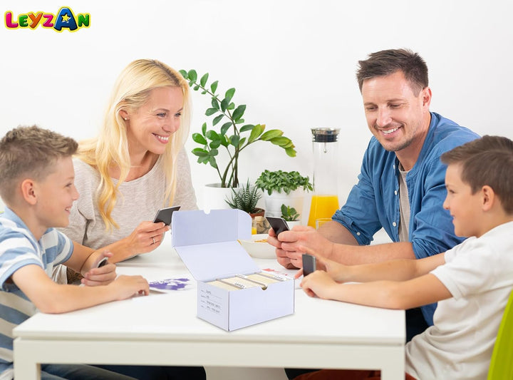 Trading-Card Storage Box, 8-Pack • 1000 Count Corrugated Cardboard Storage Box with Dividers & Labels for Tcg/Magic/Mtg Storage and Collection, 14.4 INCH Horizontal