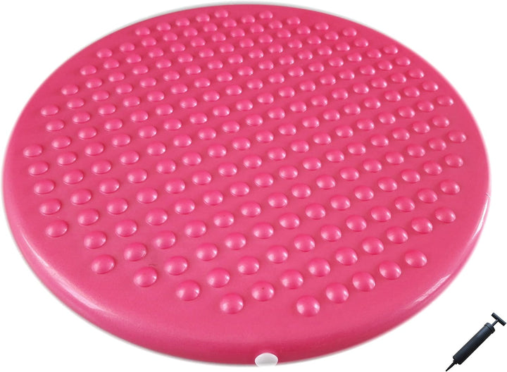 Jr. Inflatable Seat Cushion with Pump, 31Cm/12In Diameter, Sensory Wiggle Seat for Kids