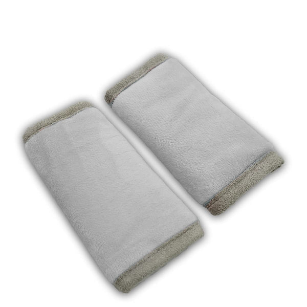 Car Seat Strap Covers for Baby Kids, Seat Belt Covers Strap Pads Cushion for Boy Girl, Protect Neck and Shoulder Rubbing, Anti-Slip Design, Universal for Stroller/Carrier/Pushchair Grey
