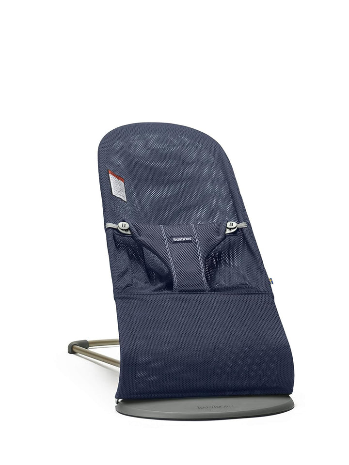 Bouncer Bliss, Sand Gray, Woven, Classic Quilt | 2-In-1 Adjustable Baby Bouncer Seat and Toddler Chair, Newborn to Toddler (8-29 Lbs), 4 Positions, Lightweight & Portable