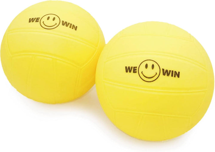 Spike Replacement Balls | 3.5Inch Yellow Soft Rubber Roundnet Game Balls