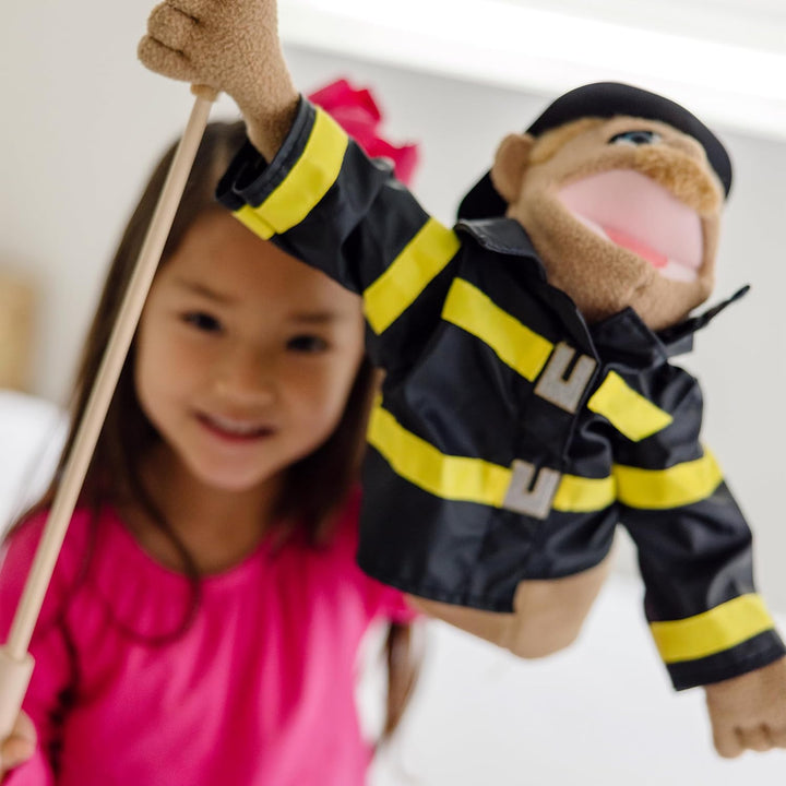 Rescue Puppet Set - Police Officer and Firefighter